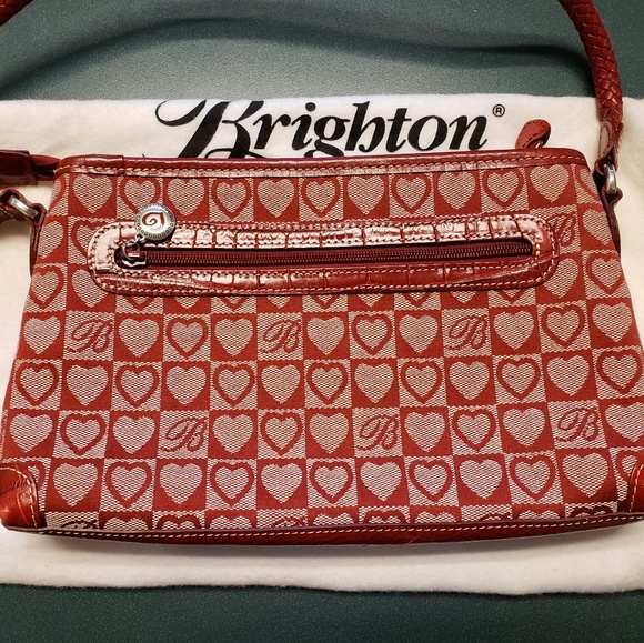 Brighton Red Signature Jacquard Purse - Picture 4 of 8